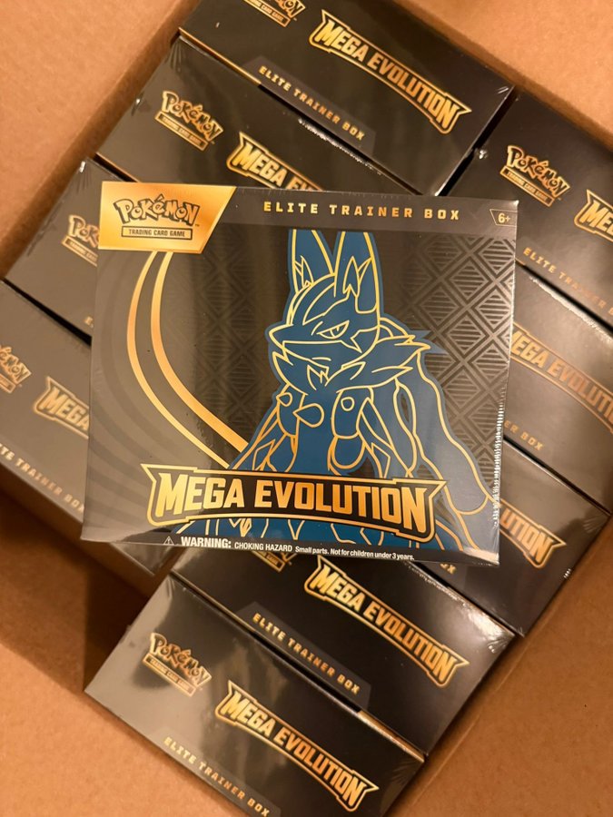 Pokemon Mega Evolution Lucario Elite Trainer Box