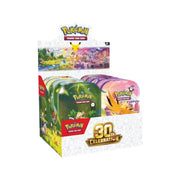 Pokemon 30th Celebration Mini Tin Display