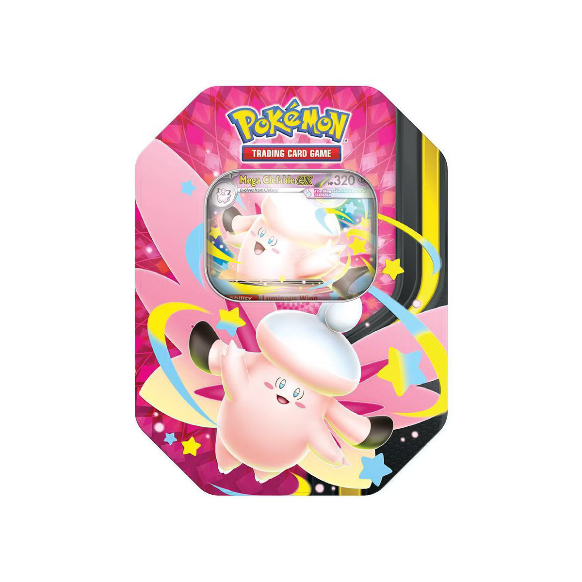 Pokemon Moonlit Mega Clefable Summer Tin