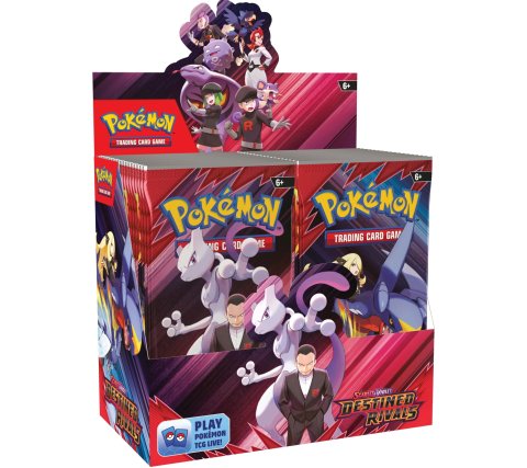 Pokemon Destined Rivals Booster Box Display