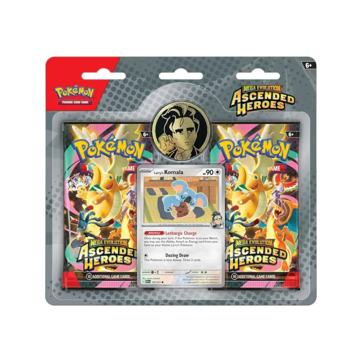 Pokémon Ascended Heroes Booster 2-pack Komala