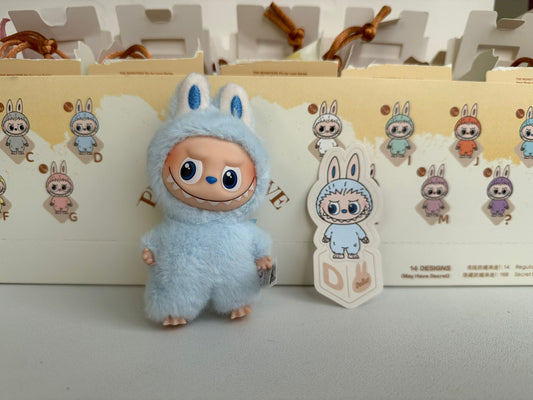 Labubu The Monsters ¨Pin For Love A-M¨ Letter D
