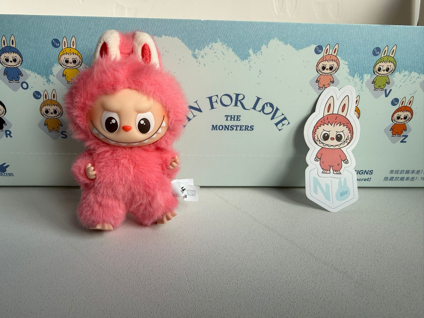 Labubu The Monsters ¨Pin For Love N-Z¨ Letter N