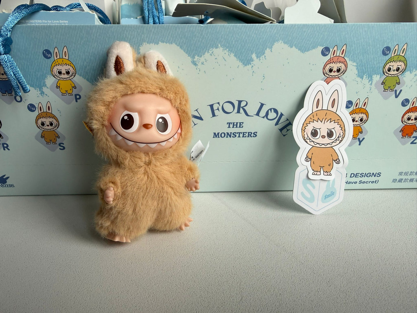 Labubu The Monsters ¨Pin For Love N-Z¨ Letter S