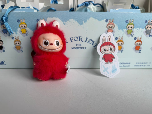 Labubu The Monsters ¨Pin For Love N-Z¨ Letter X