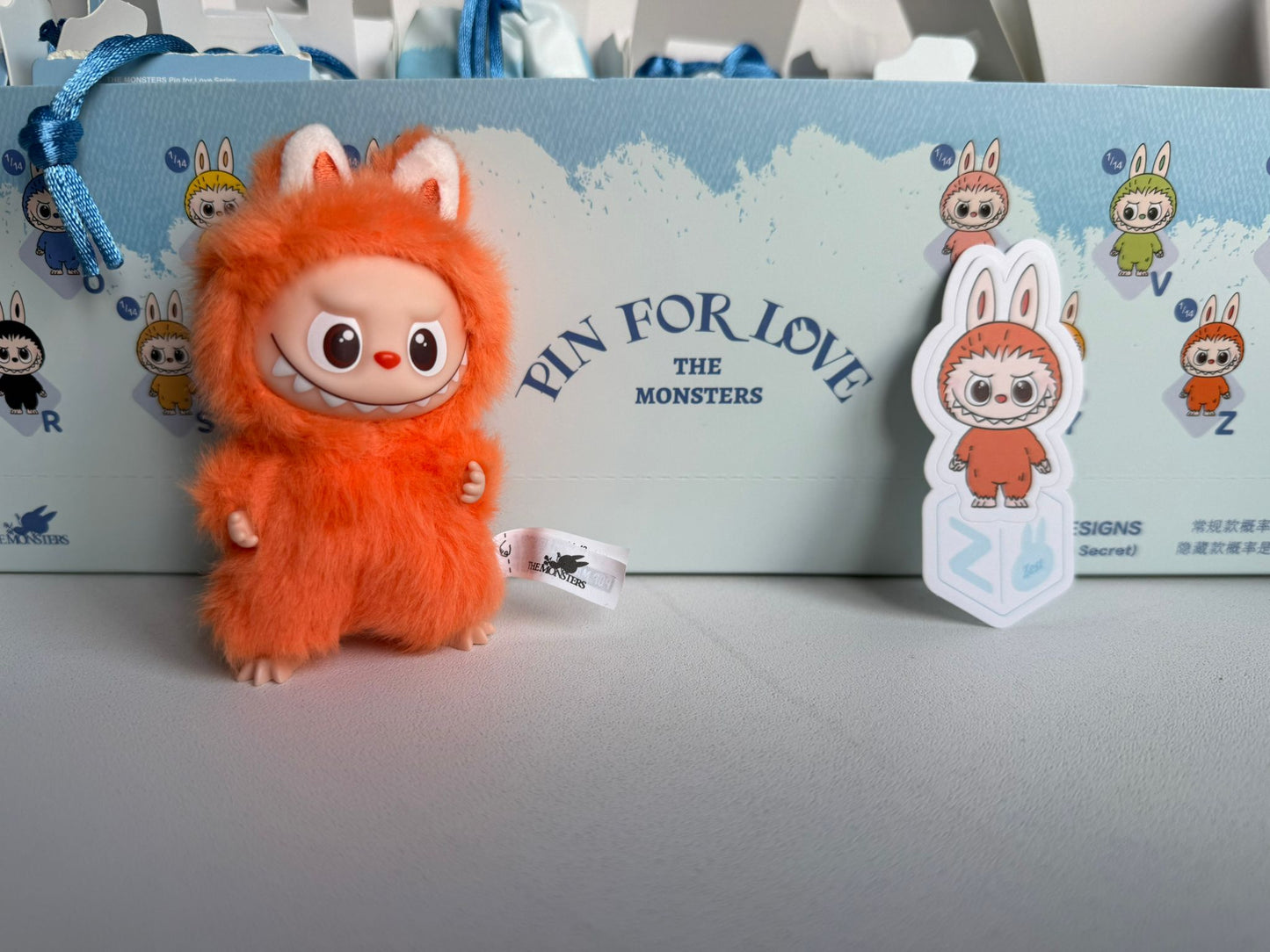 Labubu The Monsters ¨Pin For Love N-Z¨ Letter Z