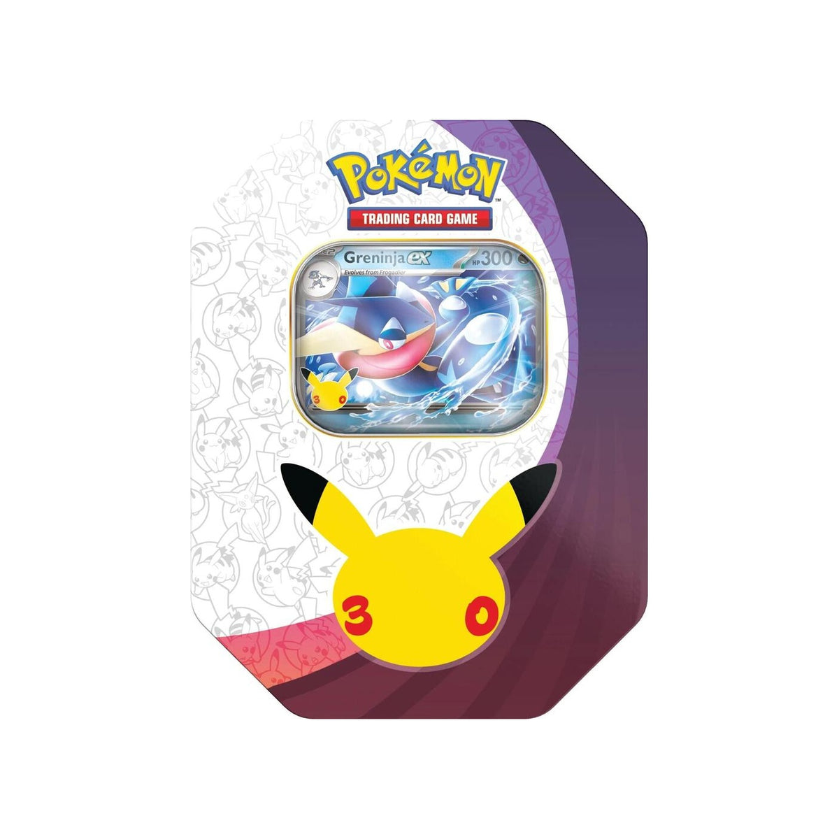 Pokémon 30th Anniversary Greninja ex tin
