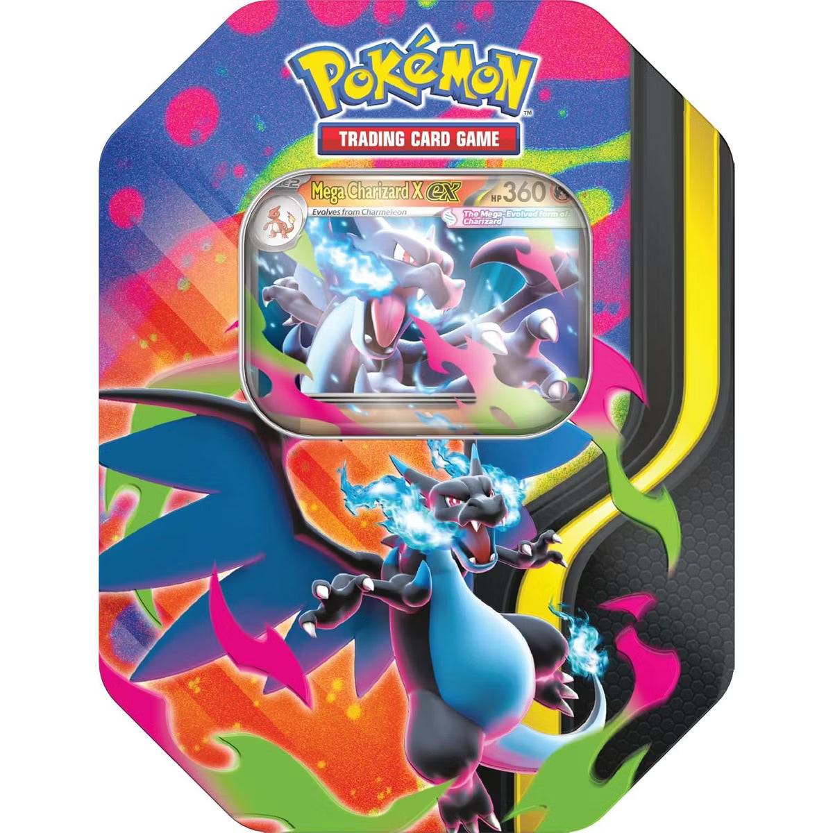 Pokemon Mega Charizard X Spring Ting Tin