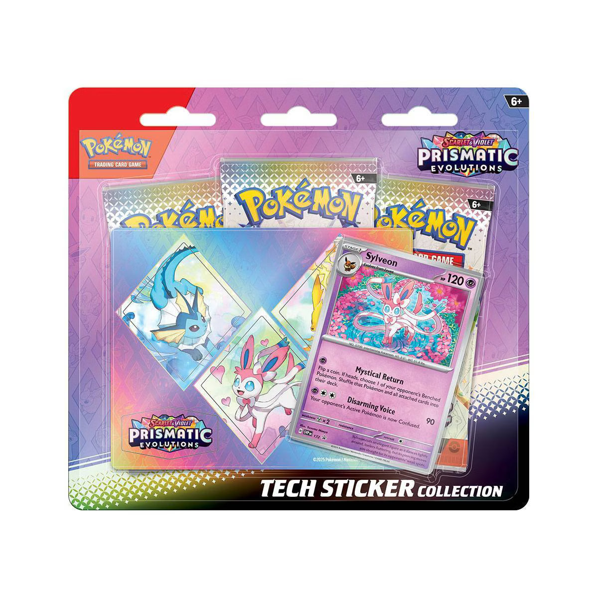 Prismatic Evolutions Tech Sticker Pack