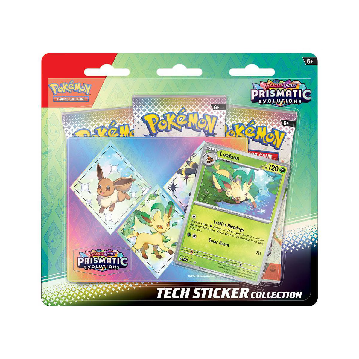 Prismatic Evolutions Tech Sticker Pack