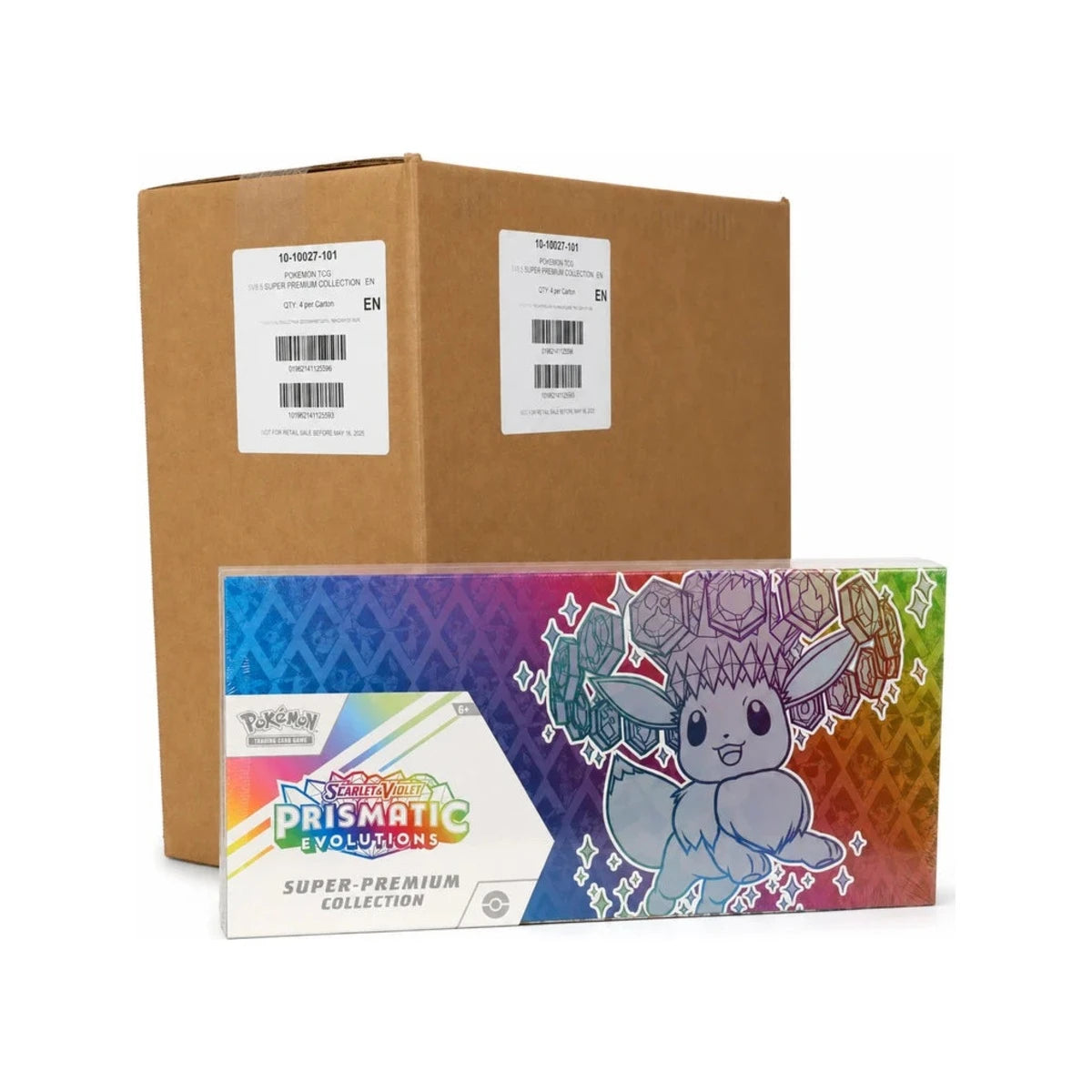 Pokemon Prismatic Evolutions Super Premium Collection Case