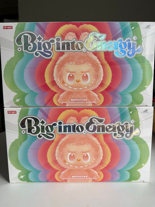 Popmart The Monsters Labubu ¨Big Into Energy¨ Whole Set
