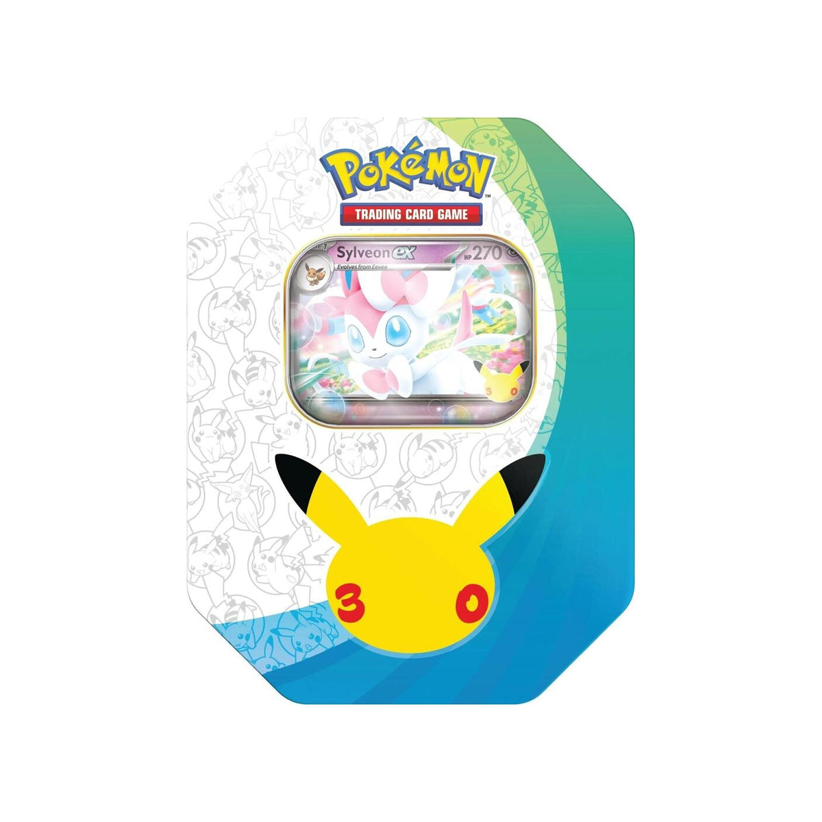 Pokémon 30th Anniversary Sylveon ex tin